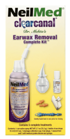 NeilMed Clearcanal Ear Wax Removal Kit, 75mL, 2.53 oz