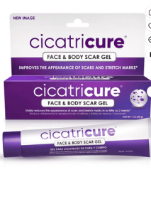 Cicatricure Scar Reducing Cream, Face & Body Scar Gel, 1 oz