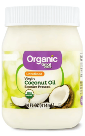 Great Value Organic Unrefined Virgin Coconut Oil, 14 fl oz