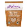 Wholesome Sweeteners Sugar - Natural Raw Cane - Turbinado - Fair Trade - 1.5 Lb - Case Of 12