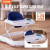 VEVOR Baby Walker, Foldable Baby Walkers with 3-Level Adjustable Height, Rolling Toddler Walker and Activity Center with Wheels & Feeding Tray