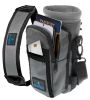 Water Bottle Holder Carrier Bottle Cooler w Adjustable Shoulder Strap and Front Pockets Suitable for 16 oz to 25oz Bottles Carry Protect Insulate Your