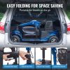 VEVOR Heavy-Duty 4 Wheel Mobility Scooter for Adults & Seniors - Folding Electric Powered Mobility Scooter & 12 Mile Long Range