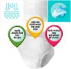 Pack of 12 Adult Absorbent Underwear. XXL size 68-80 Pull On Diaper Briefs. Incontinence Care for Men