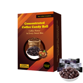 Hazelnut - Flavored Concentrated Coffee Candies, Individually Packaged, No Need For Brewing, With A Rich And Mellow Aroma. Suitable For People En (Option: Hazelnut flavor)