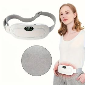 Portable Heating Pad, Cordless Heating Pad With 3 Heat Levels And 4 Massage Modes (Color: White)